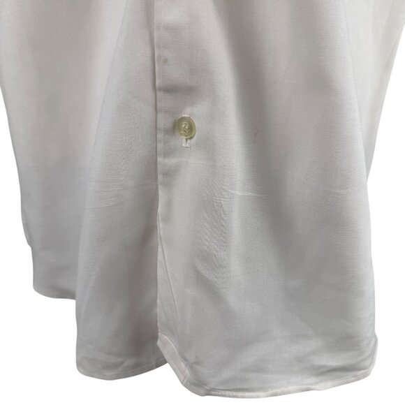 Vintage South Euclid Fire Department 70's XL White Button Down Uniform Shirt - Picture 13 of 13